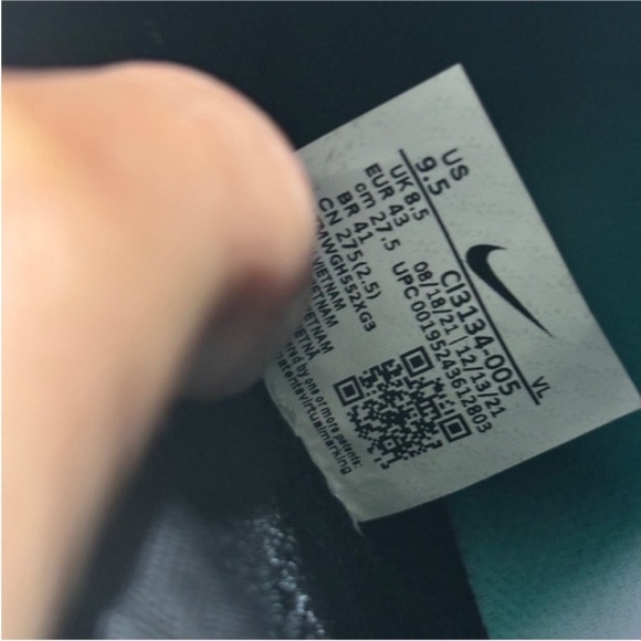 Nike Baseball Cleat Mike Trout Black White
Men Force Zoom 7 Pro size 9.5 - Picture 9 of 11